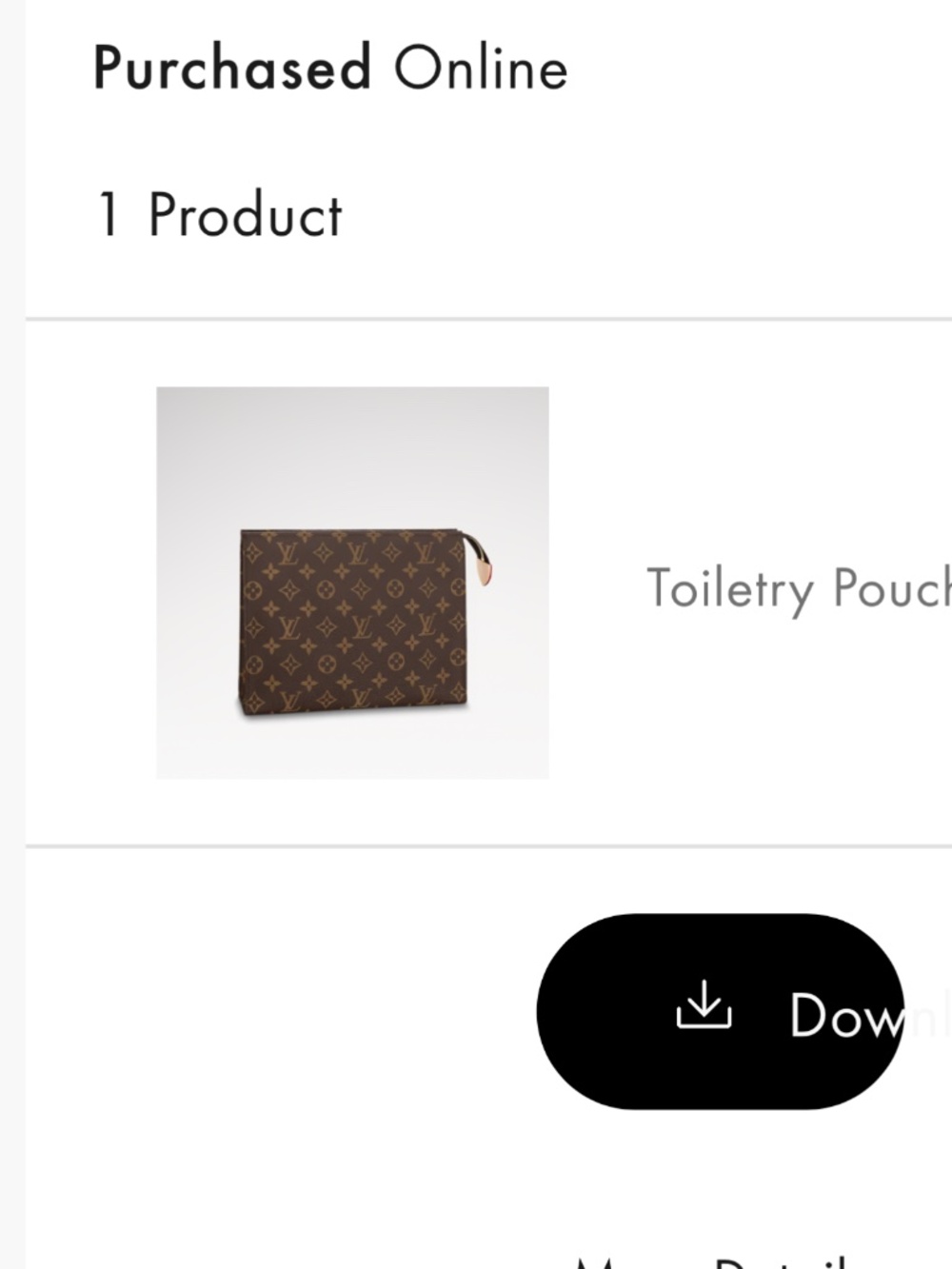 Lv pouch